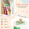 COSTWAY regał obrotowy, regał dziecięcy z 2 poziomami i Podgląd zdjęcia produktu 5