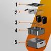 Frytownica frytkownica olejowa TurboTronic podwójna Podgląd zdjęcia produktu 9
