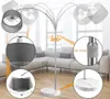MONZANA® Bogenlampe Stoffschirm Marmorfuß 150-175 cm Produktbild-Vorschau 2