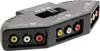 Composite-Schalter 3x SCART Buchse - 3x Cinch Buchse Produktbild-Vorschau 1