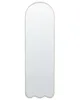 A full-length mirror with an arched top and a wavy bottom edge, set against a white background. Náhľad obrázku produktu