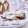 Karaca Seashell Teetassen Set für 6 Personen, 200ml Produktbild-Vorschau 7