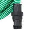 vidaXL Saugschlauch mit PVC-Anschlüssen Grün 1" 10 m PVC Produktbild-Vorschau 1