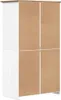 vidaXL Šatní skříň BODO bílá a hnědá 99x53,5x173 cm Náhled obrázku produktu 6