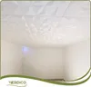 A room with white walls and a decorative white 3D ceiling. Podgląd zdjęcia produktu