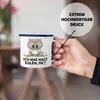 Trendation - Eulen Fans Emaille Tasse Geschenk Produktbild-Vorschau 2