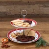 Etagere Weihnachtstraum 2-stupňový porcelán Náhled obrázku produktu 3