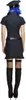 A person wearing a police costume from behind. Produktbild-Vorschau