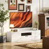 HOMCOM Hochglanz TV-Lowboard für Fernseher bis 65'', 3 Produktbild-Vorschau 2
