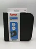 Hama CD Wallet Nylon 20, noir, 164 x 166 x 45 mm, Noir, Voir les images du produit 4
