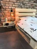 Lermowood Hängender Nachttisch STN 1 Geflammt aus Produktbild-Vorschau 1