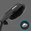 A close-up view of a black car phone holder with a white button and a magnified inset showing a suction cup detail. Náhľad obrázku produktu