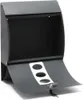 Wiltec Briefkasten Set V18 Anthrazit mit Ständer, Produktbild-Vorschau 5