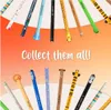 A collection of novelty pens with animal and themed designs, arranged in a decorative manner with text overlay. Náhľad obrázku produktu