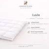 HANSKRUCHEN Daunendecke 155x220 cm Leicht 100% Daunen Produktbild-Vorschau 3