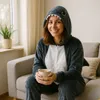 Piżama Onesie Kigurumi Kostium Przebranie Szary Rekin XXL: Podgląd zdjęcia produktu 8