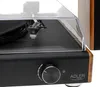 A close-up view of a turntable's control panel and tonearm. Náhľad obrázku produktu