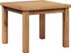 Stolik Kawowy Brązowy 45 X 45 X 36 Cm Lite Drewno Tekowe Podgląd zdjęcia produktu 1