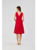 Stylove Midikleid für Frauen Jukmun S358 rot XL Produktbild-Vorschau 4