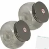 usy Bonboniere aus Glas 1200ml Volumen Größe XL 2er Pack + Produktbild-Vorschau 1