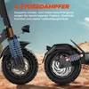 E Scooter mit Straßenzulassung, 10 Zoll Offroad Luftreifen, Produktbild-Vorschau 9