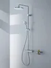 Sistema doccia Duravit 1000 cromato Termostato doccia Anteprima dell’immagine prodotto 5