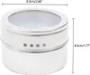 9 Stück Magnetische Gewürzdosen Edelstahl Set  70ml Produktbild-Vorschau 3