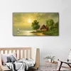 Coloray Canvas 100x50  Wandbild Leinwand Bilder Mond Meer Produktbild-Vorschau 4
