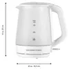GOURMETmaxx Glas Wasserkocher 1,7 Liter Kabelloser 360° Produktbild-Vorschau 1
