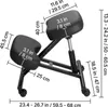 VEVOR Ergonomická stolička na kolená s kolieskami, mobilná Náhľad obrázku produktu 8