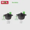 BIOL Gusseisen Topf mit Deckel Ø 23 cm 4L für Küche Backen Produktbild-Vorschau 4