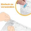 Faziango Fensterfolie 3D Blumen,Sichtschutzfolie Fenster Produktbild-Vorschau 5