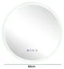 AIORBER LED koupelnové zrcadlo, kulaté, s osvětlením, Náhled obrázku produktu 7