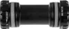 A black bicycle bottom bracket is shown against a white background. Produktbild-Vorschau