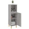 vidaXL Koupelnová skříňka Grey Sonoma 30x30x100 cm Dřevěný Náhled obrázku produktu 4