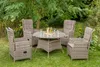 Merxx Gartenmöbelset "Riviera" 9tlg. mit Tisch Ø 120 cm, Produktbild-Vorschau 1