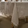 Bawełniany lniany obrus z możliwością prania, obrusy w Podgląd zdjęcia produktu 5