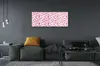 Glasbilder 125x50 Wandkunst rosa Vögel Produktbild-Vorschau 4