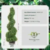 SucceBuy Sztuczny bukszpan topiary, 1,22 m wysokości (2 Podgląd zdjęcia produktu 7