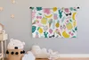 MuchoWow® Wandteppich Wandbehang Sommer - Symbole - Muster Produktbild-Vorschau 3