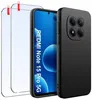 Etui do Xiaomi Redmi Note 15 Pro 5G Matowe Czarne Silikon Podgląd zdjęcia produktu 1