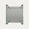 HOMLA Beistelltisch VELLUTO, verchromt, Glas, grau, 50 x 40 Produktbild-Vorschau 3
