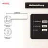 DOMINO Türgriff Drückergarnitur BB-Buntbart Set | Produktbild-Vorschau 4
