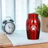 Profesionálna mini urna na popol - 1000 ml - Červená urna Náhľad obrázku produktu 3
