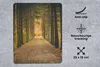 MuchoWow® Mauspad Mousepad Pfad - Bäume - Wald 19x23 cm - Produktbild-Vorschau 2