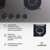 Klarstein plynový sporák 4 horáky, vstavaný plynový sporák Náhľad obrázku produktu 5