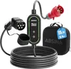 Absina Mobile Wallbox Cavo Cavo tipo 2 e CCS2 400CEE 6A-16A Anteprima dell’immagine prodotto 1