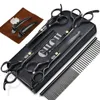 Hundehaarschere 10-in-1 Set, 7 Zoll, Schwarz Productafbeelding-voorbeeld