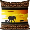 VOID Afrika Elefanten Giraffen Kissenbezug Kissenhülle Produktbild-Vorschau 1