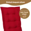 Herlag Hochlehner-Auflage Valeria Gartenstuhlauflage Rot Produktbild-Vorschau 6